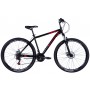 Велосипед 29' Discovery RIDER 2024 (черно-красный)