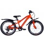 Велосипед AL 20' Formula BLACKWOOD AM Vbr рама- ' малиновый с крылом Pl 2024 (оранжевый )