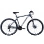 Велосипед ST 29' Discovery TREK AM DD рама- ' 2024 (черно-оранжевый)