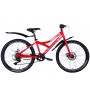 Велосипед ST 24' Discovery FLINT DD рама- ' с крылом Pl 2024 (красный)