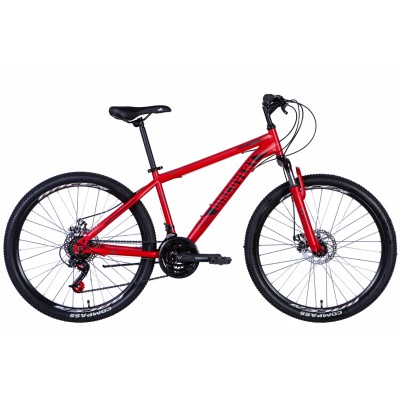 Велосипед ST 26' Discovery RIDER AM DD рама- ' 2024 (красный (м))
