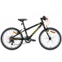 Велосипед 20' Leon GO 7 speed Vbr 2022 (черный с желтым)