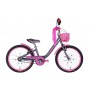 Велосипед 20' Formula CHERRY 2022 (темно-серый с розовым)