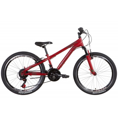Велосипед 24' Discovery RIDER AM 2022 (красный (м))