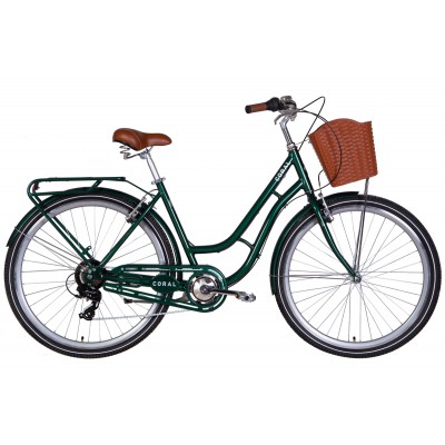 Велосипед 28' Dorozhnik CORAL 2022 (темно-зеленый)