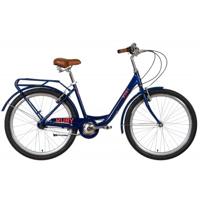 Велосипед 26' Dorozhnik RUBY PH 2022 (темно-синий)