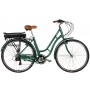 Электровелосипед 28' Dorozhnik CORAL рама- 350Вт 36В редуктор. дисплей, САП, 12.5Ач с крепл. к багажн., 2022 (темно-зеленый)