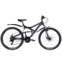 Велосипед 26' Discovery CANYON AM2 DD 2022 (черно-серый (м))
