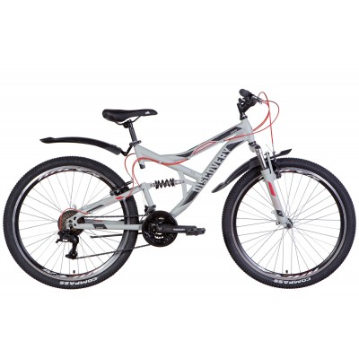 Велосипед 26' Discovery CANYON AM2 Vbr 2022 (серо-черный (м))