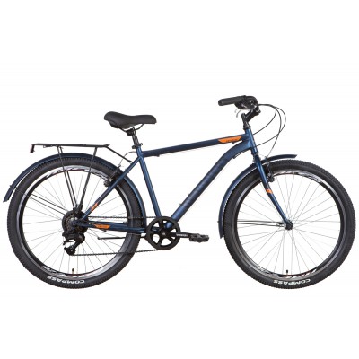 Велосипед 26' Discovery PRESTIGE MAN 2022 (темно-синий (м))