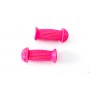 Грипсы PVC L95мм FSK-BH-139-A для детских велосипедов розовый