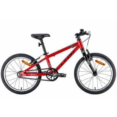 Велосипед 18' Leon GO Vbr 2022 (красный с черным)