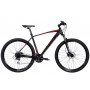 Велосипед 29' Leon TN-80 AM Hydraulic lock out HDD 2022 (черный с красным (м))