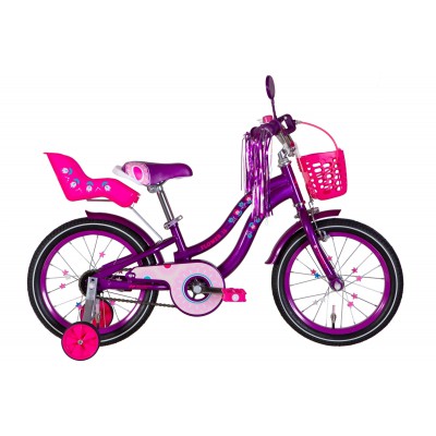 Велосипед 16' Formula FLOWER PREMIUM 2022 (фиолетовый)