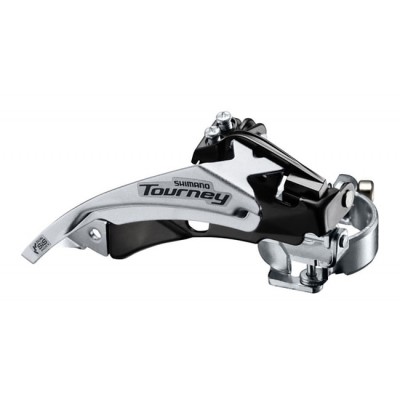 Переключатель перед. 42T под трубу 34,9мм в+н/тяга нижн. хомут SHIMANO FD-TY500