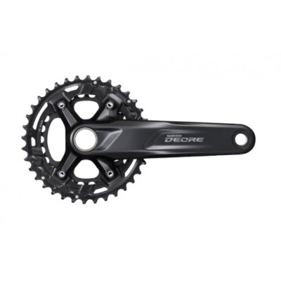 Шатун L175мм 24-38T SHIMANO Deore FC-MT4100-2 без каретки, с интегр.осью