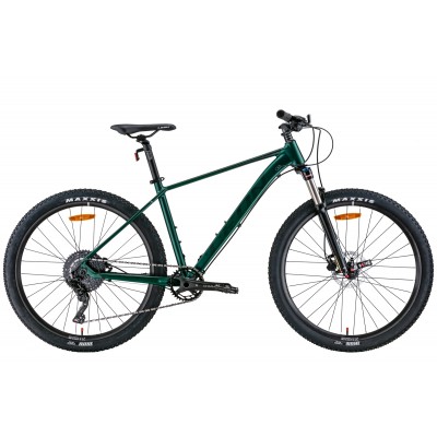 Велосипед уцененный 27.5' Leon XC-40 AM Hydraulic lock out HDD 2022 (зеленый с черным (м))