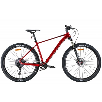 Велосипед уцененный 29' Leon TN-40 AM Hydraulic lock out HDD 2022 (красный с черным)
