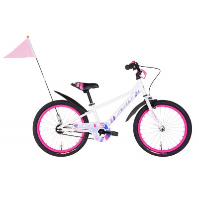 Велосипед 20' Formula RACE 2022 (белый с розовым)