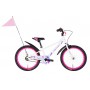 Велосипед 20' Formula RACE 2022 (белый с розовым)