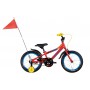 Велосипед 16' Formula FURY 2022 (красный с желтым и синим)