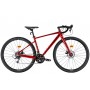 Велосипед 28' Leon GR-90 DD 2022 (красный с черным)
