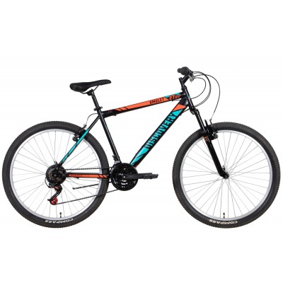Велосипед 27,5' Discovery AMULET 2022 TGB (черно-красный с бирюзовым (м))