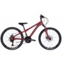 Велосипед 24' Discovery RIDER AM DD 2022 (красно-черный (м))